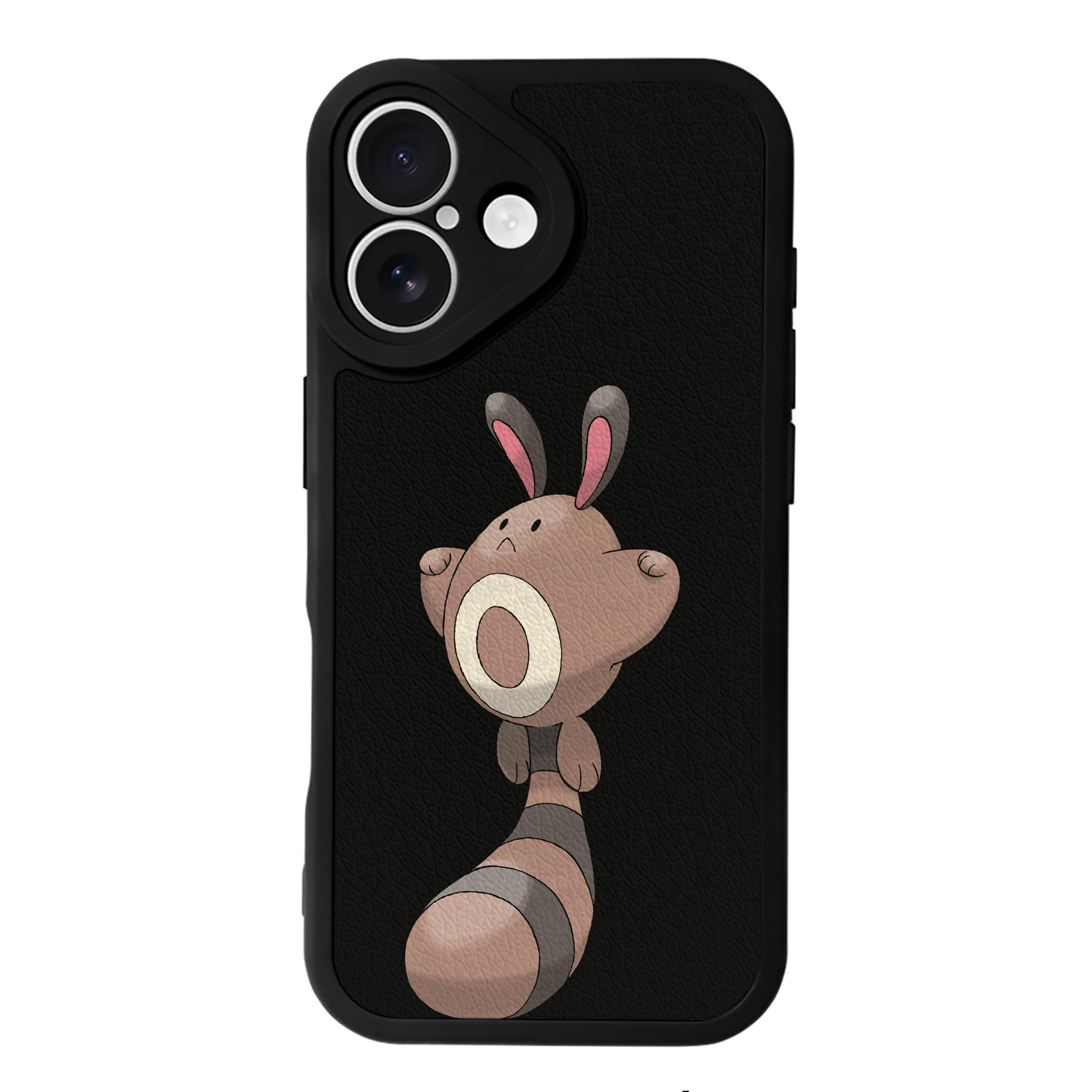 （画像用） ポケットモンスター Pokémon 【iPhone 16シリーズ対応】シリコンスマホケース（レザー調） 材質：シリコン